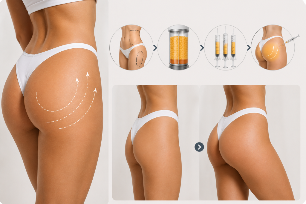 Lifting dei glutei brasiliano (BBL)
